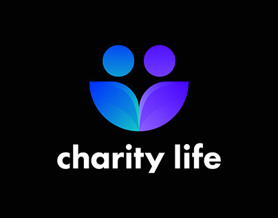 Charity Logo Design | Multi Gradient