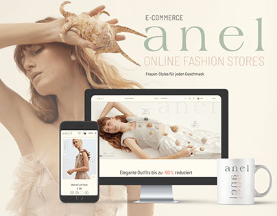 anel: E-Commerce Onlineshop | UX-UI Design | Webdesign