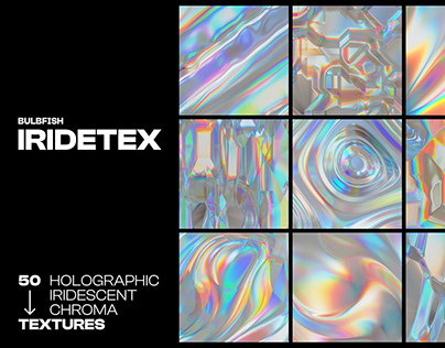 IRIDETEX - Holographic Iridescent Textures Pack