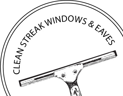 Clean Streak Windows Logo Design