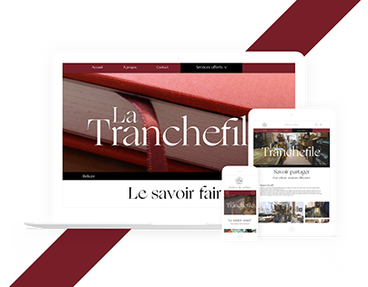 La Tranchefile Site Web