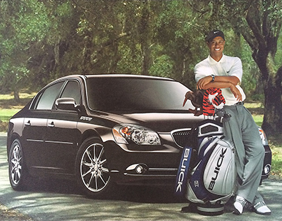 Tiger Woods Buick