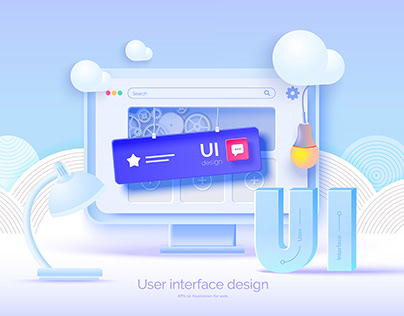 UI/UX scene creator