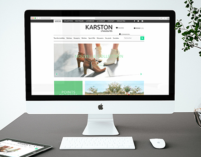 Site e-commerce Karston