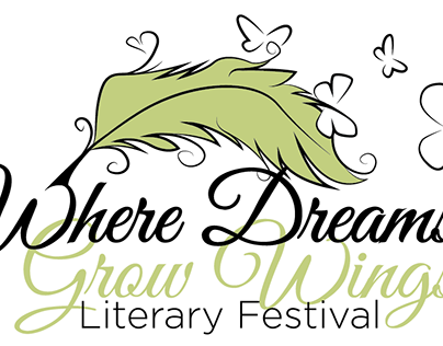 Where Dreams Grow Wings - Literary Festival Logo