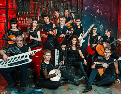 Costumes for instrumental orchestra "Severniy Gorod"