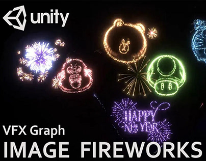 Unity VFX Graph - Image Fireworks