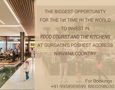 Elan Nirvana Food Courts & Kitchens Offers, 9958959599
