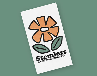 Stemless Coffee Co. Visual Identity
