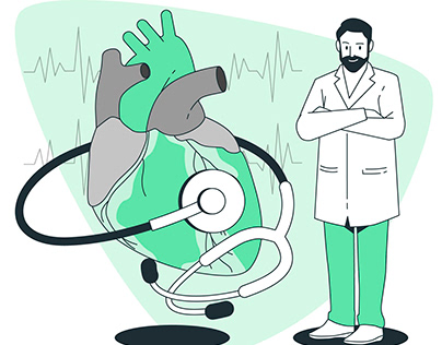 Cardiologist Concept illustration