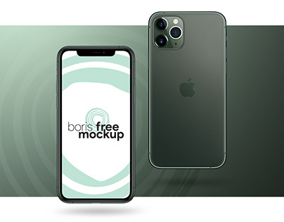 Free iPhone 11 Pro Max Mockup