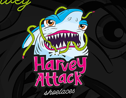 Harvey Attack Shoelaces