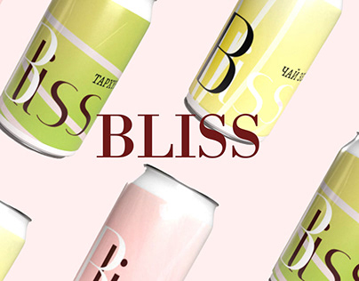 Разработка этикеток для бренда напитков Bliss