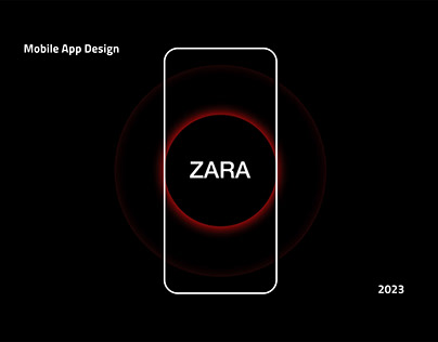ZARA Fashion App | App Design