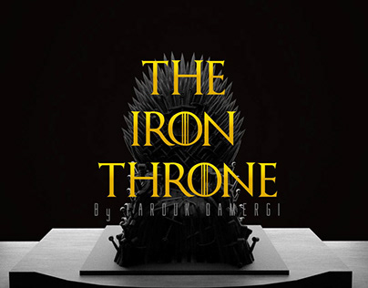 The Iron Thron ( Rendered in Blender )