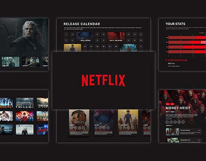 Netflix Template Projects | Photos, Videos, Logos, Illustrations And  Branding On Behance