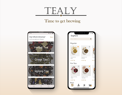 Tealy- The Tea Making App