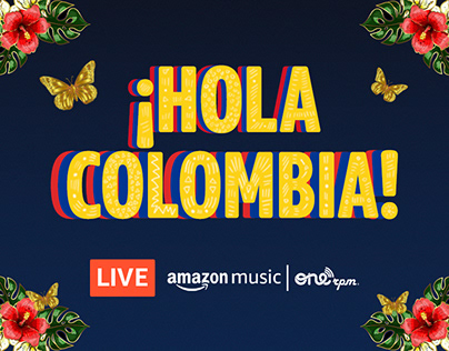 Amazon Music Live - Hola Colombia