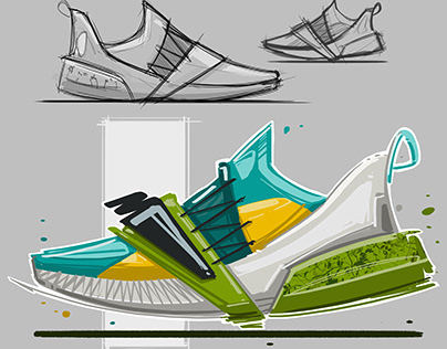 Footwear Design - Shoes Sketches