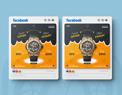 Social Media Poster Design Watch