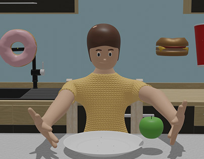 Healthy Eating Habits (3D Animation)