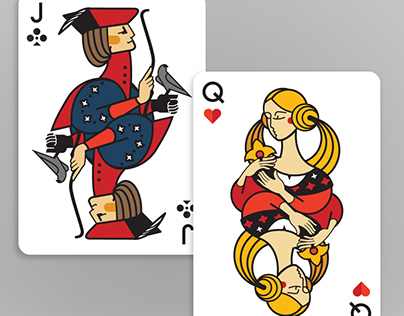 Poker cards design