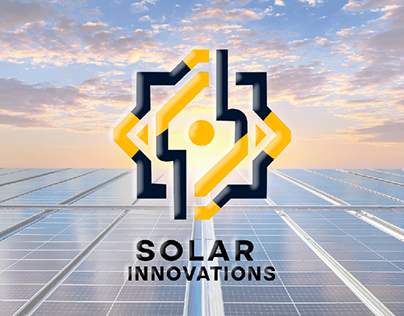 Solar innovation | logo design | brand identity logo
