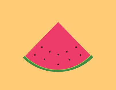 Infographic of a watermelon