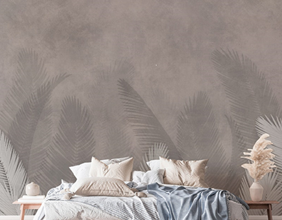 Modern bedroom wallpaper
