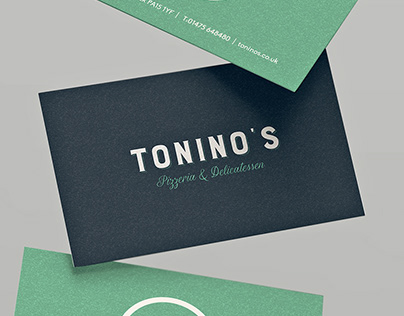 Tonino's Pizzeria Branding