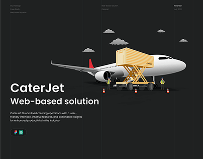 Project thumbnail - CaterJet UX/UI Design: Revolutionizing Catering Ops
