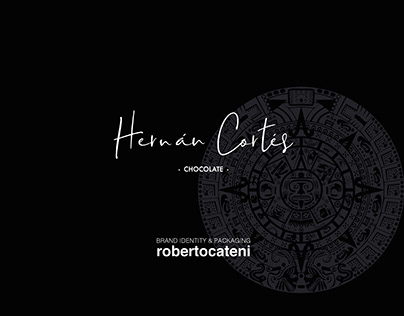 Hernán Cortés | Brand identity & Packaging | Chocolate