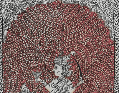 Print Design inspired from traditional Indian Craft