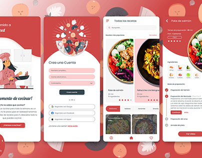 Recipe Mobile App ''Tasteeed''