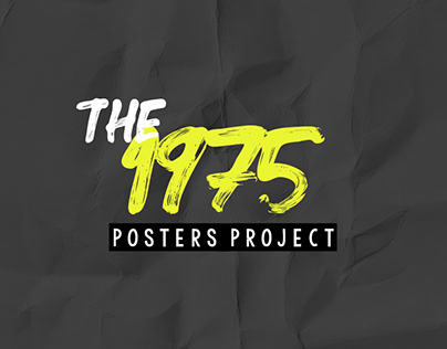 The 1975: posters