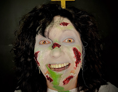 Exorcist Makeup