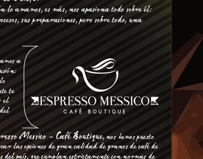 Espresso messico brochure