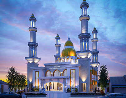 Mosque, Jami Raudhlatul Jannah0- Kedondong By Yoga4arch