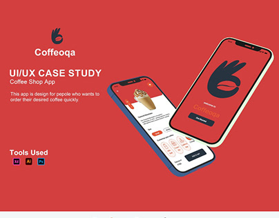Coffeoqa Ui/Ux Case Study Coffee shop App