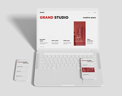 GRAND studio | UI/UX Web design