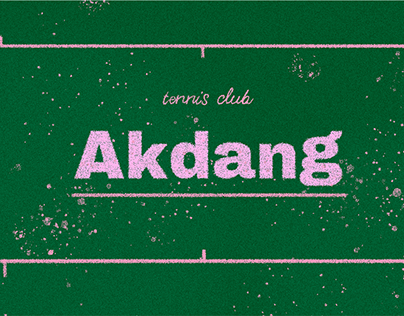Project thumbnail - Revolutionary Court a new tennis club 'Akdang' branding
