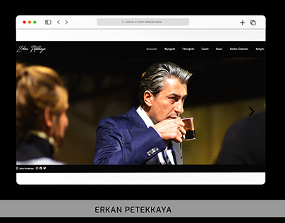 Erkan Petekkaya Web Design