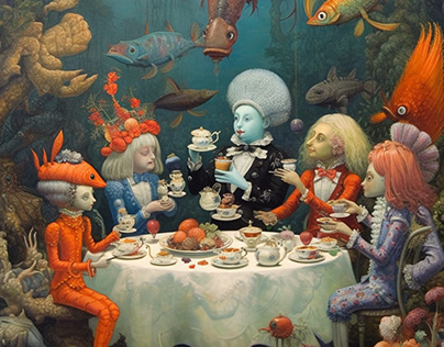 Underwater Tea Party