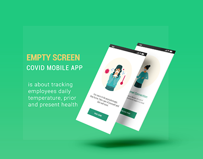 Covid Safe app - empty screens