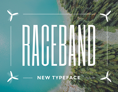 Raceband typeface