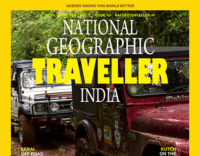 Portfolio - Magazine Cover (Natgeo Traveller )