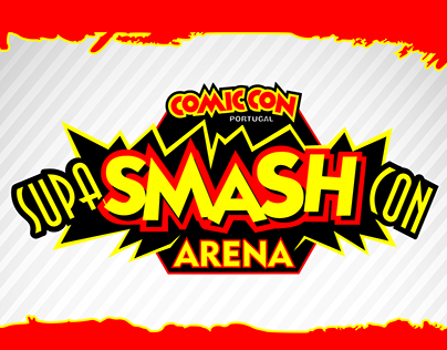 SupaSmashCon Arena [Logo Design/Promo Posters]