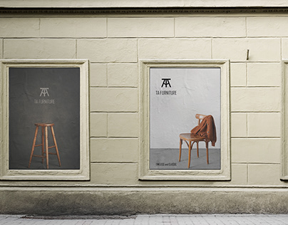Brand Identity for "T.A" Furniture Company