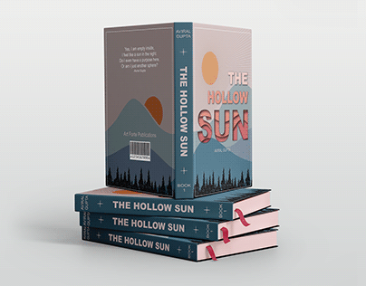The Hollow Sun - Poem Book Cover Design