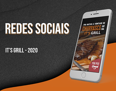 Redes Sociais - It's Grill